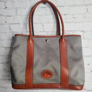 Dooney & Bourke Layla Leather & Canvas Tote